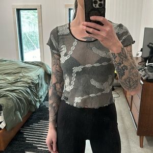 Harley Davidson mesh top ⛓️